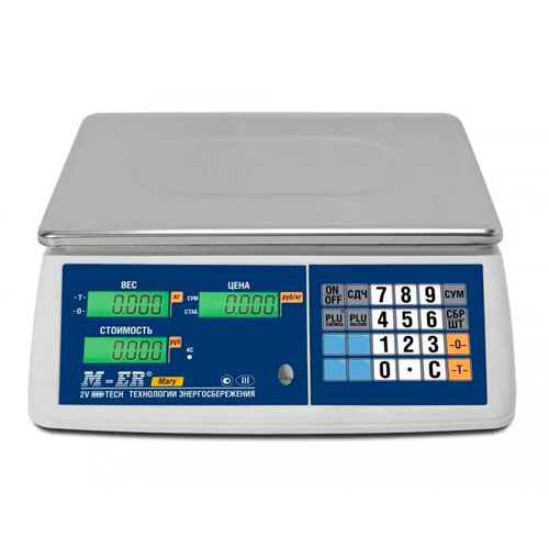 Торговые настольные весы M-ER 223 AC Mary